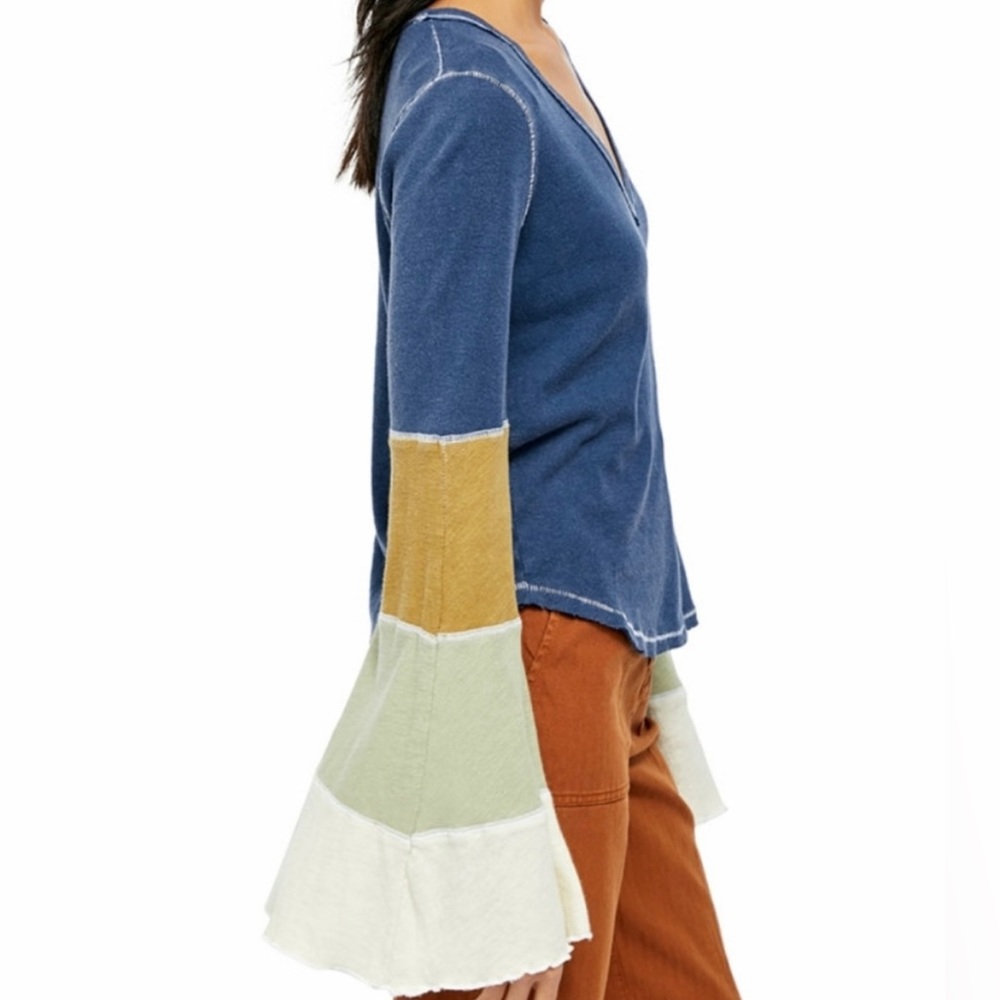 FREE PEOPLE Spread Your Wings Bell Sleeve Top